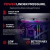 imageSkytech Gaming Aqua Desktop PC Ryzen 7 7800X3D 42 GHz 5GHz AMD RX 9060XT 16GB 1TB Gen4 NVMe SSD 32GB DDR5 RAM 5200 RGB 850W Gold ATX 3 PSU 360mm ARGB AIO WiFi Win 117800X3D  9060XT 16GB
