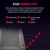 imageSkytech Gaming Aqua Desktop PC Ryzen 7 7800X3D 42 GHz 5GHz AMD RX 9060XT 16GB 1TB Gen4 NVMe SSD 32GB DDR5 RAM 5200 RGB 850W Gold ATX 3 PSU 360mm ARGB AIO WiFi Win 117700  9060XT 8GB