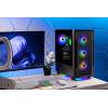 imageSkytech Gaming Aqua Desktop PC Ryzen 7 7800X3D 42 GHz 5GHz AMD RX 9060XT 16GB 1TB Gen4 NVMe SSD 32GB DDR5 RAM 5200 RGB 850W Gold ATX 3 PSU 360mm ARGB AIO WiFi Win 115700  NVIDIA GeForce RTX 5060 Ti 8G
