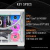 imageThermaltake LCGS View i1470S380 Gaming Desktop Intel Core i914900KF ToughRam 32GB DDR5 6000MTs RGB Memory NVIDIA GeForce RTX 5070 1TB NVMe M2 WiFi Windows 11 V38SZ790570LCS
