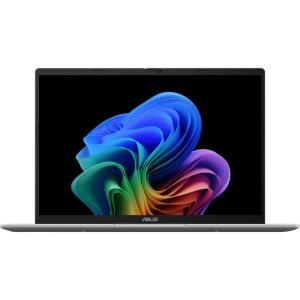 imageASUS Vivobook 14 Laptop 14 WUXGA 60Hz Display Qualcomm Snapdragon X Qualcomm Adreno GPU 16GB RAM 512GB SSD Windows 11 Cool Silver X1407QABS56