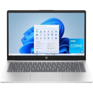 imageHP 14 inch Laptop HD Display Intel Core i3N305 8 GB RAM 256 GB SSD Intel UHD Graphics Windows 11 Home in S Mode Natural Silver 14ep0299nr