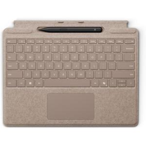 imageMicrosoft Surface Pro Keyboard with Slim Pen 2 Bundle for Pro Copilot 11th Edition Pro 9 and Pro 8 Alcantara Material Dune