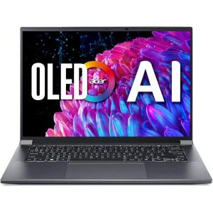 imageAcer Swift X 14 Laptop  145quot OLED 2880 x 1800 120Hz Calman Verified  Unlock AI Experiences  Intel Core Ultra 7 Processor 155H  NVIDIA GeForce RTX 4060  16GB LPDDR5X  1TB SSD  SFX1472G77NJUltra 7 155H  RTX 4060