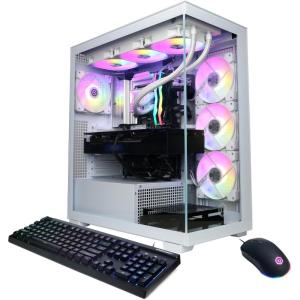imageCyberPowerPC Gamer Master Gaming PC AMD Ryzen 5 5500 36GHz Radeon RX 6400 4GB 16GB DDR4 500GB PCIe Gen4 SSD WiFi Ready ampamp Windows 11 Home GMA3100A285KRTX 5080 16GB