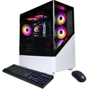 imageCyberPowerPC Gamer Master Gaming PC AMD Ryzen 5 5500 36GHz Radeon RX 6400 4GB 16GB DDR4 500GB PCIe Gen4 SSD WiFi Ready ampamp Windows 11 Home GMA3100A285RTX 5070 Ti 16GB