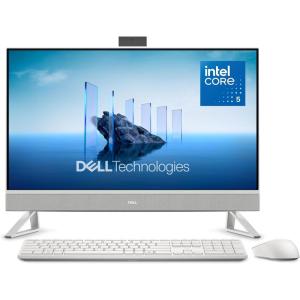 imageDell 27 AllinOne Desktop ec2725027inch FHD 1920 x 1080 Display Intel Core 7 Processor 150U Intel Graphics 16GB DDR5 RAM 1TB SSD Windows 11 Home Onsite Service  WhiteNon  Touch White
