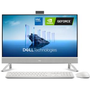 imageDell 27 AllinOne Desktop ec2725027inch FHD 1920 x 1080 Display Intel Core 7 Processor 150U Intel Graphics 16GB DDR5 RAM 1TB SSD Windows 11 Home Onsite Service  WhiteTouch  White