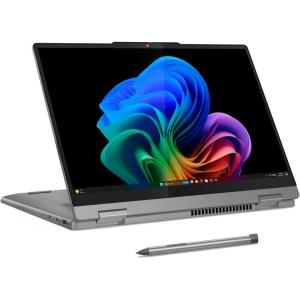 imageLenovo IdeaPad 5X 2in1 Copilot ExtraLong Battery Life 14quot WUXGA FHD OLED Touch Display 16GB Memory 512GB Storage Snapdragon X Plus 8core Processor Windows 11 Home Pen Included Luna Gray