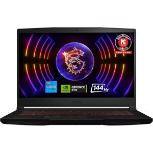 imageMSI Thin 15 156 144Hz FHD Gaming Laptop Intel Core i713620H NVIDIA Geforce RTX 4050 16GB DDR4 512GB NVMe SSD WiFi 6E Win 11 Black B13VE2678USi512450H