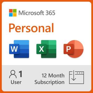 imageMicrosoft 365 Personal  12Month Subscription 1 person  Word Excel PowerPoint  1TB OneDrive cloud storage  PCMac Instant Download  Activation RequiredDigital Download PCMAC