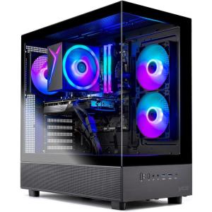imageSkytech Nebula Gaming PC Desktop Ryzen 5 5500 36 GHz 42GHz Turbo Boost NVIDIA RTX 4060 8GB GDDR6X 1TB SSD 16GB DDR4 RAM 3200 650W Gold PSU WiFi Win 11 Home5700  5060