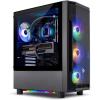 imageSkytech Gaming Shadow Gaming PC Intel i7 12700F 21 GHz RTX 4060 1TB NVME 16GB DDR4 RAM 3200 600W Gold PSU WiFi Win 11 Home RGBKeyboard and RGBMouse IncludedBlack