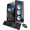 imageiBUYPOWER Slate MESH Gaming PC Desktop Computer Intel Core i7 14700F CPU NVIDIA GeForce RTX 5070 12GB GPU 32GB DDR5 RGB 5200MHz RAM 1TB NVMe SSD Windows 11 Home Keyboard and Mouse  SMI7N5701Ryzen 5 5600G  RTX 3060