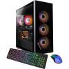 imageiBUYPOWER Y40 PRO Black Gaming PC Desktop Computer AMD Ryzen 9 7900X CPU NVIDIA GeForce RTX 5070Ti 16GB GPU 32GB DDR5 RGB 5200MHz RAM 2TB NVMe SSD Windows 11 Home Keyboard Mouse  Y40BA9N57T01Ryzen 5 7600  RTX 4060 Ti 8GB