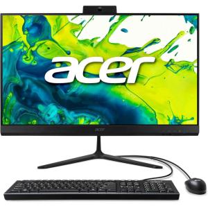 imageAcer Aspire C24 AIO Desktop  238quot Full HD IPS 120Hz Display  AMD Ryzen 5 7430U HexaCore Processor  AMD Radeon Graphics  8 GB DDR4  512GB PCIe SSD  WiFi 6  USB Keyboard ampamp Mouse  C242GUR13R5 7430u
