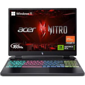 imageAcer Nitro 16 Gaming Laptop  AMD Ryzen 5 7640HS HexaCore CPU  NVIDIA GeForce RTX 4050 Laptop GPU  16quot WUXGA 165Hz IPS Display  8GB DDR5  512GB Gen 4 SSD  WiFi 6E  RGB Backlit KB  AN1641R148R5 7640HS  RTX4050