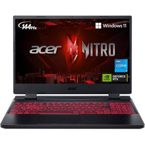 imageAcer Nitro 5 AN5155857Y8 Gaming Laptop  Intel Core i512500H  NVIDIA GeForce RTX 3050 Ti Laptop GPU  156quot FHD 144Hz IPS Display  16GB DDR4  512GB Gen 4 SSD  Killer WiFi 6  Backlit KeyboardRTX3050 Ti