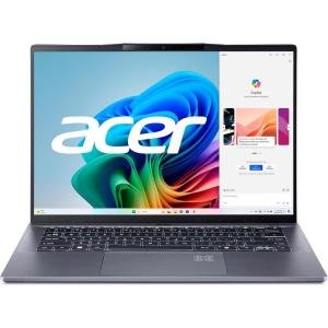 imageAcer Swift Go 14 AI Copilot PC  145quot 25K 120Hz Display  Unlock AI Experiences  Snapdragon X Plus 8Core Processor  16GB RAM  1TB Gen 4 SSD  WiFi 7  Windows 11 Home  SFG1401X006X Plus 8core