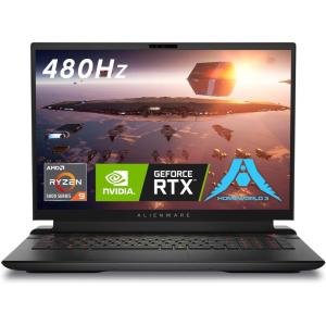 imageAlienware M17R5 Gaming Laptop  173inch FHD 480Hz Display AMD Ryzen 96900HX 32GB DDR5 RAM 1TB SSD NVIDIA GeForce RTX 3080 GDDR6 Windows 11 Home 1 Year Support  Dark Side of the Moon BlackRyzen 97845HX