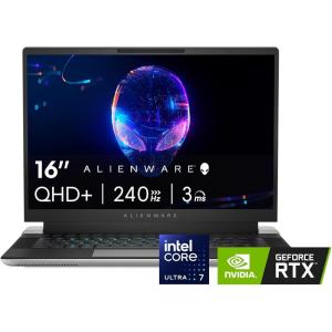 imageAlienware X16 R2 Gaming Laptop  16inch QHD 240Hz 3ms Display Intel Core Ultra 7155H 16GB LPDDR5X RAM 1TB SSD NVIDIA GeForce RTX 4070 8GB GDDR6 Windows 11 Home Onsite Service  Lunar Silver