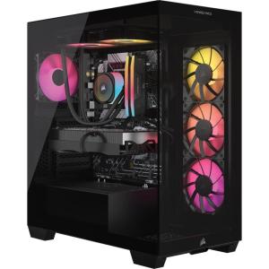 imageCorsair Vengeance a7500 Gaming PC  Liquid Cooled AMD Ryzen 7 7800X3D CPU  NVIDIA GeForce RTX 5070 GPU  32GB Vengeance RGB DDR5 Memory  1TB M2 SSD  Black