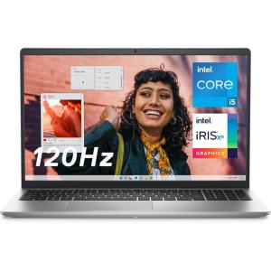 imageDell Inspiron 3520 Laptop  156inch FHD 1920 x 1080 120Hz Display Intel Core i51235U Processor 8GB DDR4 RAM 512GB SSD WiFi 5 Windows 11 S Mode  Carbon BlackPlatinum Silver