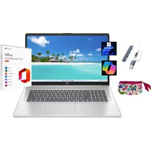 imageHP 14 inch Laptop HD Touchscreen Display AMD Ryzen 5 7520U 8 GB RAM 512 GB SSD AMD Radeon Graphics Windows 11 Home Natural Silver 14em0499nr16GB RAM  256GB SSD