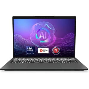 imageMSI Prestige 13 AI Evo 2024 133 28K OLED Business Laptop Intel Core Ultra 7258V Arc Graphics 32GB LPDDR5x 2TB NVMe SSD Thunderbolt 4 WiFi 7 Win 11 Home Stellar Gray A2VMG019USUltra 7258V