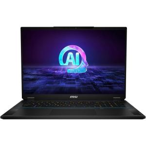 imageMSI Stealth 18 AI Studio 18 240Hz QHD Gaming Laptop Intel Ultra 9185H NVIDIA Geforce RTX 4080 32GB DDR5 1TB NVMe SSD Cooler Boost 5 Win 11 Black A1VHG019US