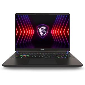 imageMSI Vector 16 HX 16 240Hz QHD Gaming Laptop Intel Core i914900HX NVIDIA Geforce RTX 4070 32GB DDR5 1TB NVMe SSD Thunderbolt 4 Cooler Boost 5 Win 11 Pro Black A14VGG254US