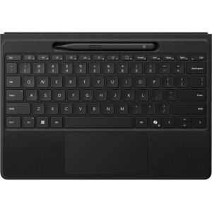 imageMicrosoft Surface Pro Flex Keyboard with Slim Pen Bundle 2in1 Alcantara Keyboard for Surface Pro Copilot 11th Edition Pro 9 and 8 Windows 11 Copilot PC Black