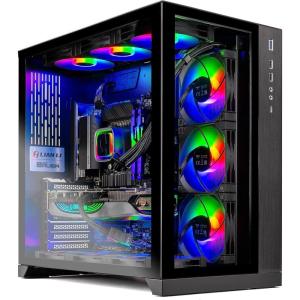 imageSkytech Gaming Legacy 4 Desktop PC Ultra 9 285K 37 GHz57 GHz Turbo NVIDIA RTX 5080 16GB Z890 Board 2TB Gen4 NVMe SSD 64GB DDR5 RAM 6000 1000W Gold ATX 3 PSU 420mm ARGB AIO WiFi Win 117800X3D  7800XT