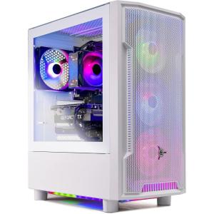 imageSkytech Gaming Nebula Gaming PC AMD Ryzen 5 5500 36GHz AMD RX 6500XT 8GB 500GB NVMe SSD 16GB DDR4 RAM 3200 650W Gold PSU WiFi Win 11 Gaming Desktop13400F  INTEL ARC B580