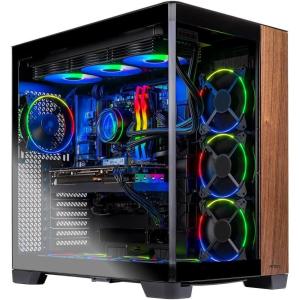 imageSkytech Gaming Prism 4 Desktop PC Ryzen 9 9950X3D 43 GHz 57GHz NVIDIA RTX 5080 16GB X870 Board 4TB Gen4 NVMe SSD 64GB DDR5 RAM 6000 RGB 1000W Gold ATX 3 PSU 360mm ARGB AIO WiFi Win 119950X3D  5090