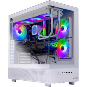 imageSkytech Gaming Shadow Gaming PC Desktop  Intel Core i7 13700F 21 GHz NVIDIA RTX 4060 1TB NVME SSD 16GB DDR4 RAM 3200 600W Gold PSU 360mm AIO 11AC WiFi Windows 11 Home 64bitBlack14700F  5060