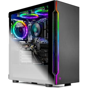 imageSkytech King 95 Gaming PC Desktop Ryzen 7 9700X 38 GHz 55GHz Turbo Boost NVIDIA RTX 5070 12GB GDDR7 1TB Gen4 SSD 32GB DDR5 RAM 6000 RGB 850W Gold PSU 360mm ARGB AIO WiFi Win 11 Home3600  1660 Super