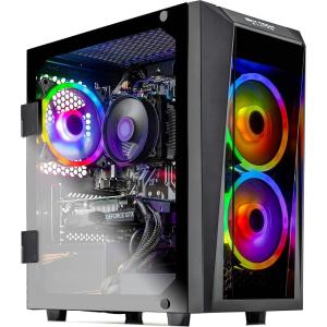 imageSkytech King 95 Gaming PC Desktop Ryzen 9 9900X 44 GHz 56GHz Turbo Boost NVIDIA RTX 5070 12GB GDDR7 1TB Gen4 NVMe SSD 32GB DDR5 RAM 6000 RGB 850W Gold PSU 360mm ARGB AIO WiFi Win 113600  1650