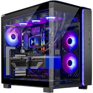 imageSkytech King 95 Gaming PC Desktop Ultra 7 265K 39 GHz54 GHz Turbo Boost NVIDIA RTX 5070 12GB GDDR7 1TB Gen4 SSD 32GB DDR5 RAM 6000 RGB 850W Gold PSU 360mm ARGB AIO WiFi Win 11 Home9700X  5070