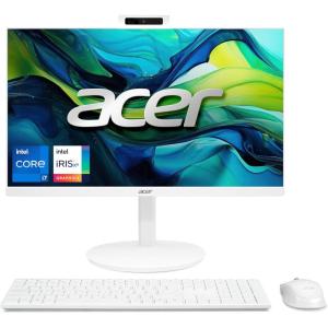 imageacer Aspire C24 AIO Desktop  238quot Full HD IPS 120Hz Display  Intel Core i31305U  Intel UHD Graphics  8GB DDR4  512GB PCIe SSD  WiFi 6  USB Keyboard ampamp Mouse  C242YE13U3UNLUR1127inch  i71355u