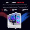 imageSkytech Gaming Archangel Desktop PC Ryzen 7 5700 37 GHz 46GHz AMD RX 9060XT 8GB 1TB NVMe SSD 32GB DDR4 RAM 3200 650W Gold PSU WiFi Win 117700  9060XT 8GB