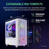 imageSkytech Gaming Nebula Gaming PC Intel i5 14400F 25GHz NVIDIA RTX 5060 1TB NVMe SSD 16GB DDR5 RAM 6000 650W Gold PSU WiFi Win 11 Desktop14400F  4060