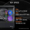 imageThermaltake LCGS View i1260170 Gaming Desktop Intel Core i512600KF ToughRam DDR4 3600Mhz 16GB RGB Memory NVIDIA GeForce RTX 5060 1TB NVMe M2 WiFi Windows 11 V17BB76R560LCS5060
