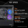 imageThermaltake LCGS View i1460170 Gaming Desktop Intel Core i514400F ToughRam 16GB DDR5 6000MTs RGB Memory NVIDIA GeForce RTX 5060 1TB NVMe M2 WiFi Windows 11 V17BB760560LCS14400F  5060