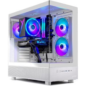 imageSkytech Gaming Archangel Desktop PC Ryzen 7 5700 37 GHz 46GHz AMD RX 9060XT 8GB 1TB NVMe SSD 32GB DDR4 RAM 3200 650W Gold PSU WiFi Win 117700  9060XT 8GB