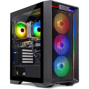 imageSkytech Gaming Nebula Gaming PC Intel i5 14400F 25GHz NVIDIA RTX 5060 1TB NVMe SSD 16GB DDR5 RAM 6000 650W Gold PSU WiFi Win 11 Desktop13400F  4060
