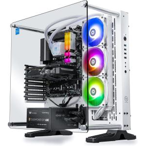 imageThermaltake LCGS View i1260170 Gaming Desktop Intel Core i512600KF ToughRam DDR4 3600Mhz 16GB RGB Memory NVIDIA GeForce RTX 5060 1TB NVMe M2 WiFi Windows 11 V17BB76R560LCS3060