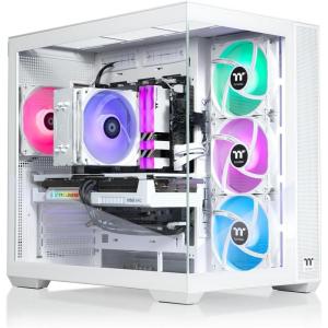 imageThermaltake LCGS View i1260170 Gaming Desktop Intel Core i512600KF ToughRam DDR4 3600Mhz 16GB RGB Memory NVIDIA GeForce RTX 5060 1TB NVMe M2 WiFi Windows 11 V17BB76R560LCSB580